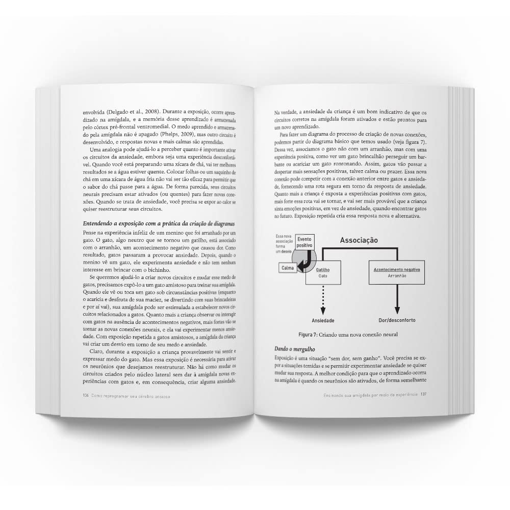 Como Reprogramar Seu Cérebro Ansioso: Use a Neurociência do Medo Para Acabar Com a Ansiedade, o Pânico e as Preocupações