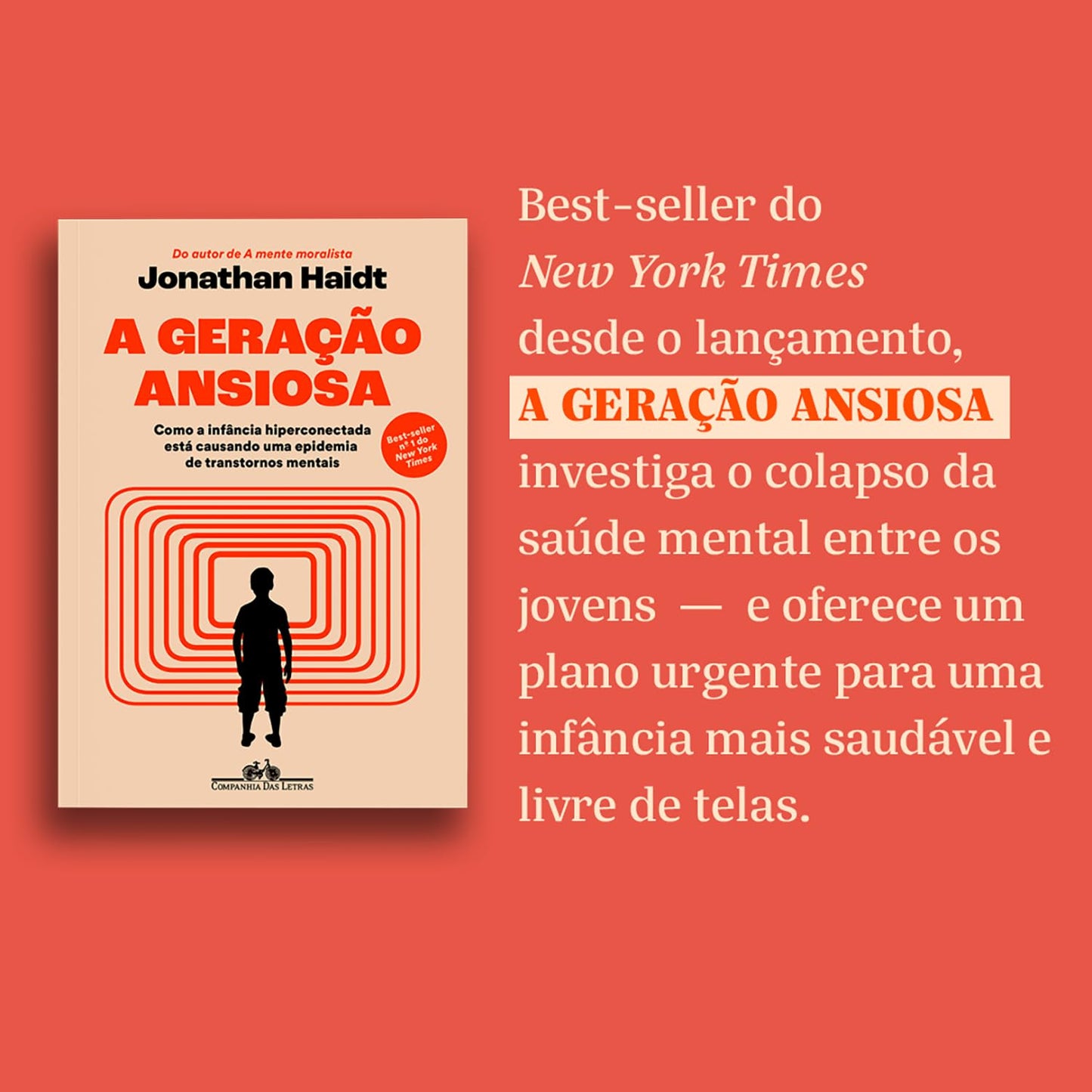 A Geração Ansiosa: Como a Infância Hiperconectada Está Causando Uma Epidemia de Transtornos Mentais