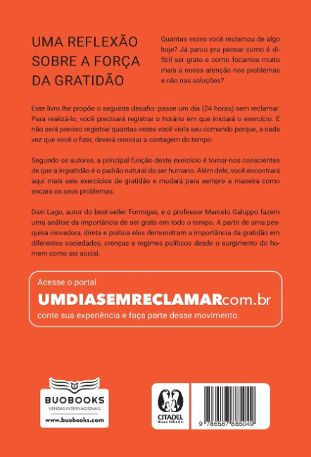 #Umdiasemreclamar: Descubra por que a Gratidão Pode Mudar a sua Vida